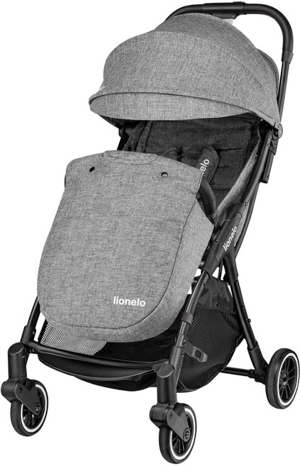 lionelo 瞬收型全配嬰幼兒手推車 Julie One, 星潮灰