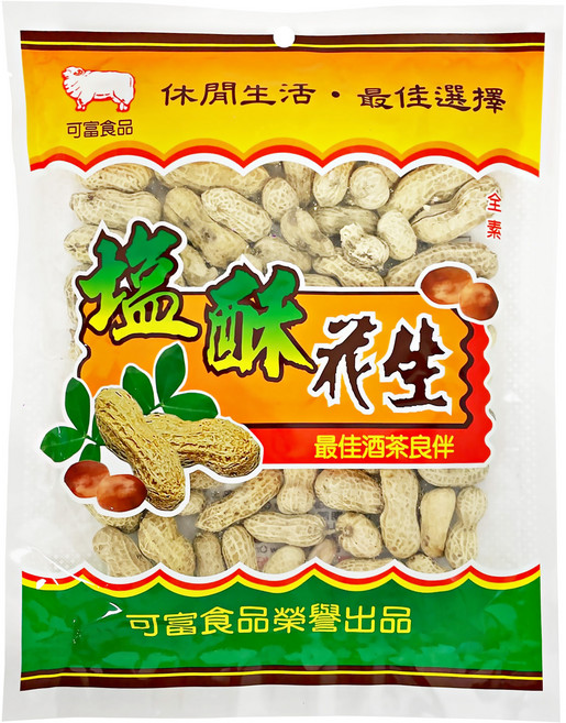 可富 塩酥花生, 120g, 1包