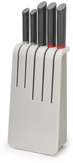 조셉조셉 듀오 나이프 5p 블록 세트, 1세트, 나이프 5종 + 거치대