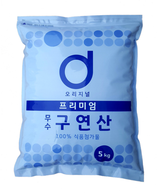 서희 프리미엄 무수 구연산, 5kg, 1개