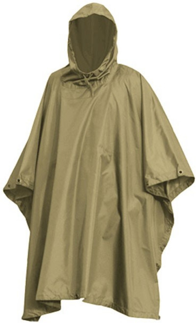 파이커택티컬 밀리터리 스타일 판쵸우의 방수, 코요테, 1개