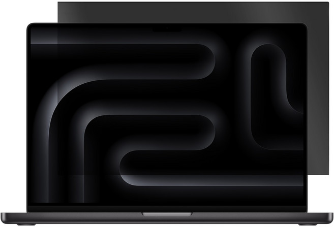 YADI 亞第 PA靜電吸附 水之鏡防窺片 Apple MacBook Pro M5 A3429 2026專用 PF4PPA-AP-PRO-16-21, 1個