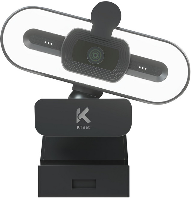 KTnet 廣鐸 1080P高清美顏網路攝影機 帶美顏LED燈 內建降噪麥克風, KTCCD-C990