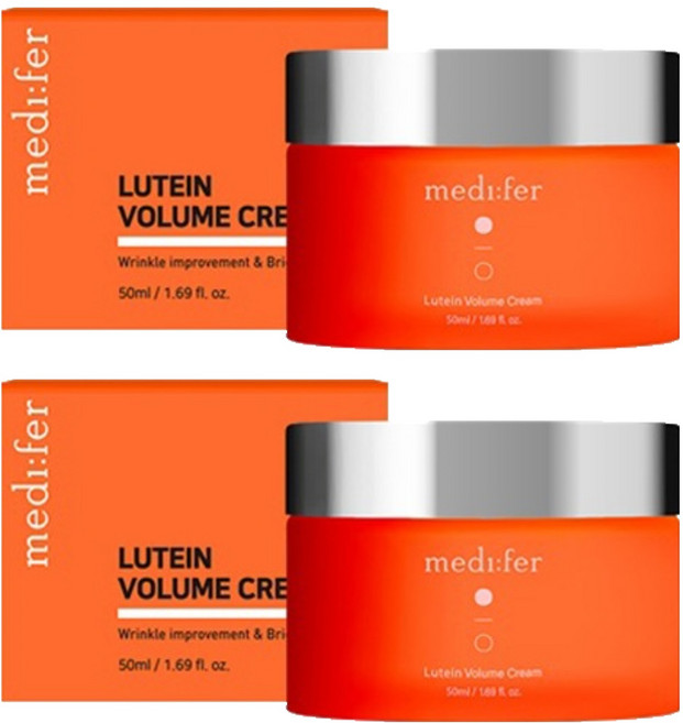 안국약품 메디페르 탄력 집중케어 루테인 볼륨크림, 50ml, 2개