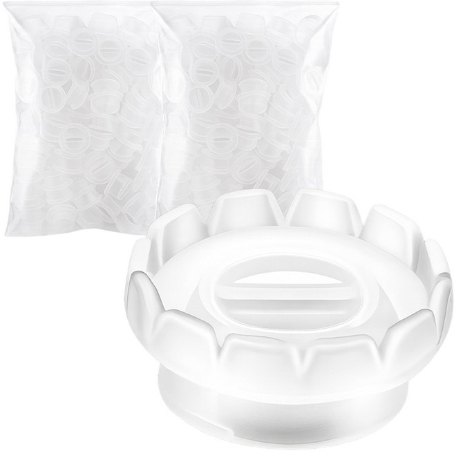 라몽 래쉬몬스터 속눈썹 이지 볼륨 컨테이너 100p, 투명, 2개