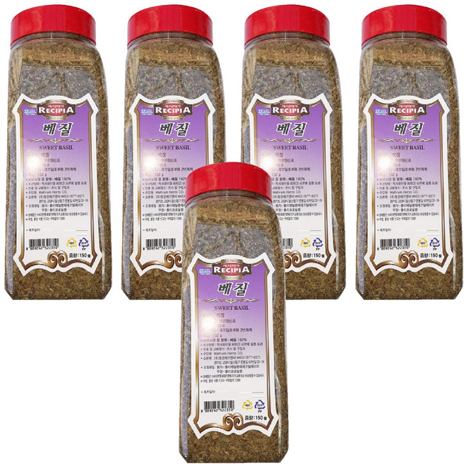 청은 바질, 150g, 5개