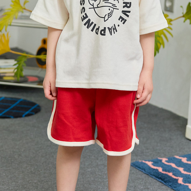 유라비 주니어 브리 돌핀 숏 팬츠