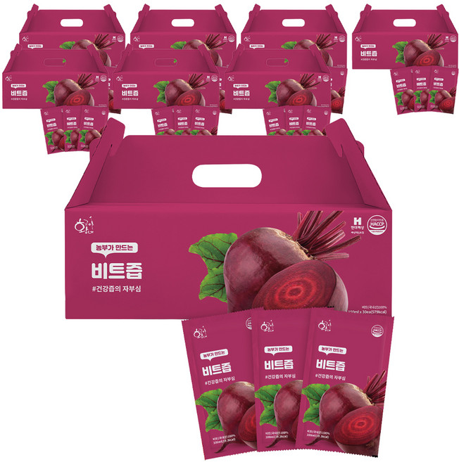 황금이네 국내산 비트즙, 100ml, 240개