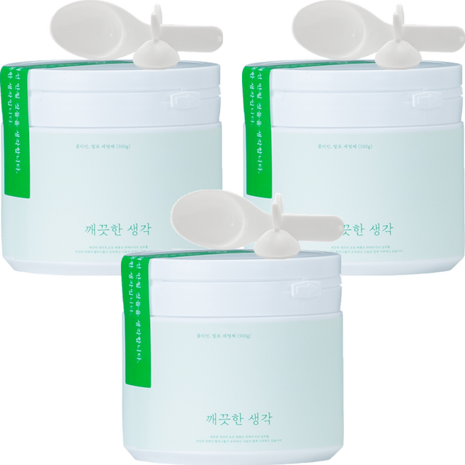깨끗한생각 클리빈 발포세정제, 500g, 3개