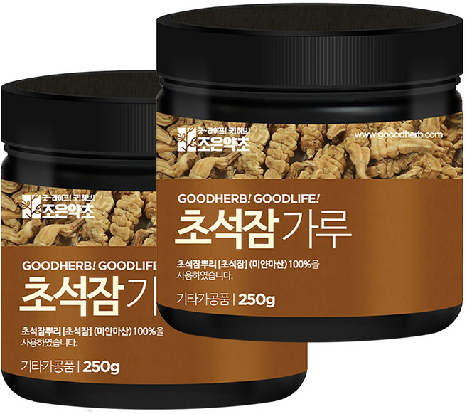 조은약초 초석잠가루, 2개, 250g