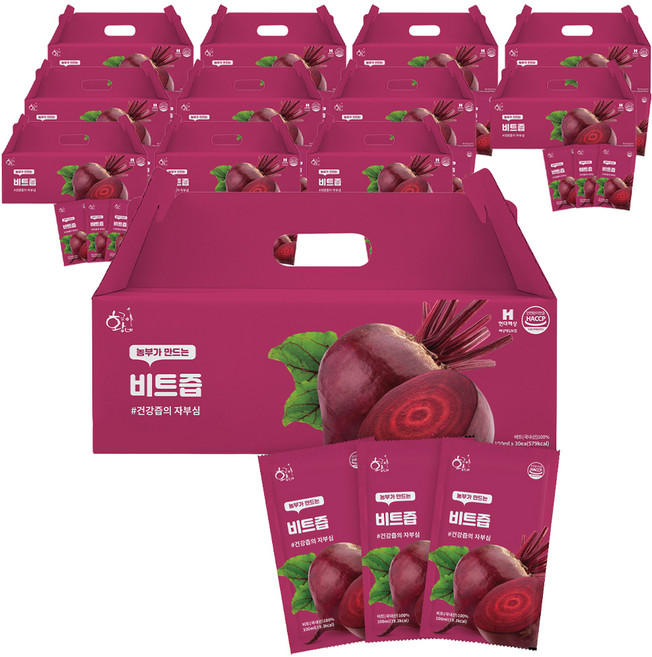 황금이네 국내산 비트즙, 100ml, 360개