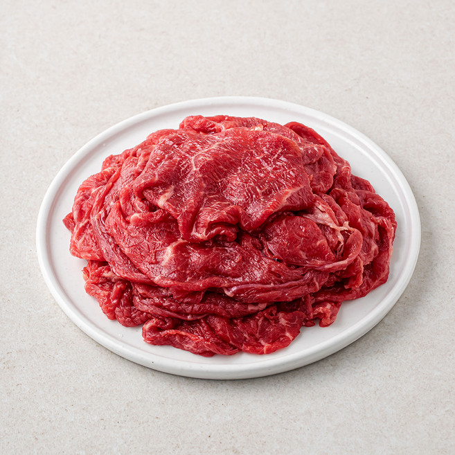 농협안심한우 1등급 정육 불고기용 (냉장), 600g, 1개