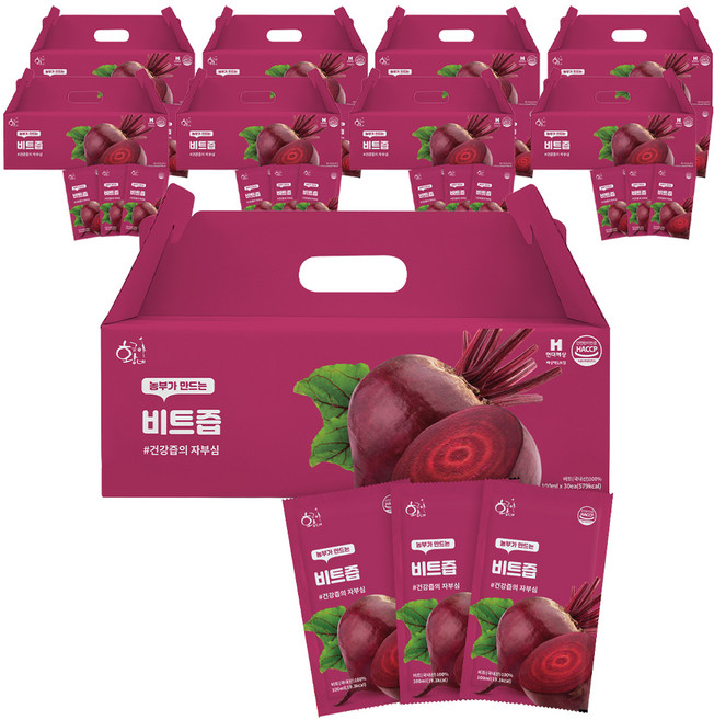 황금이네 국내산 비트즙, 100ml, 270개