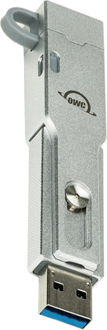 OWC Envoy Pro mini 隨身碟 Gen2 10Gb/s USB-C + USB-A OWCENVPMCA10, 1TB, 1個