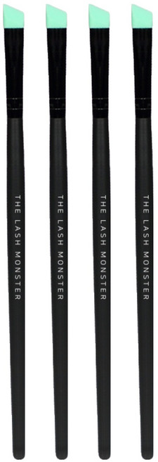 라몽 실리콘 브러쉬 속눈썹 펌 스틱, 4개, 민트