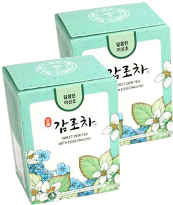감로700 유기농 달콤한 어성초 감로차, 2개, 1g, 12개입