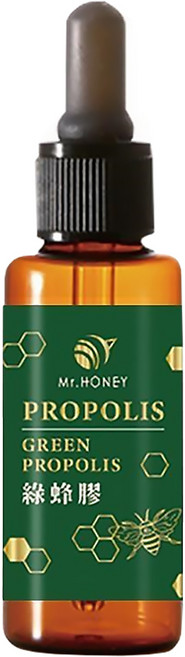 Mr.HONEY 蜂蜜先生 綠蜂膠 15ml, 1盒