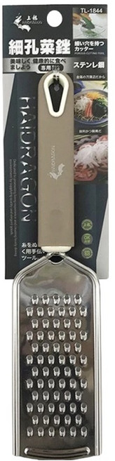 上龍 細孔菜銼, 塑膠握柄 棕色 + 米色, 1組
