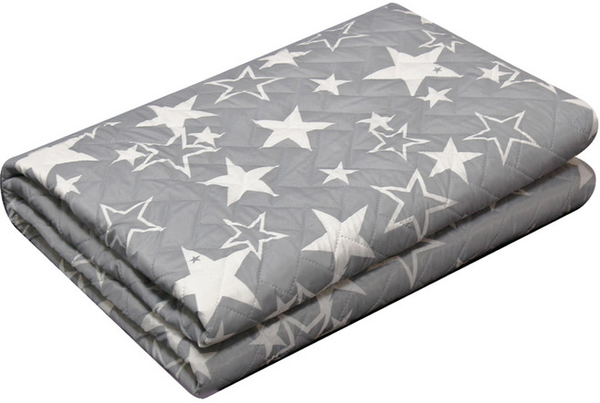 HanilMedical 고급 전기요, 밀키그레이스타, 대 (130 x 180 cm)