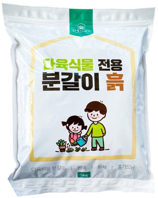 다육이야기 분갈이용 흙, 1개, 5kg