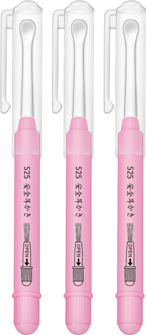 BELLE MADAME 貝麗瑪丹 mini舒適雙頭耳扒棒, 3支, 1入