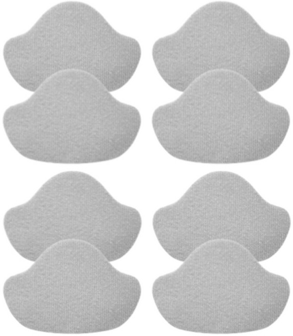 쓰리썬 다용도 신발 뒤꿈치 수선패치, 그레이, 8개