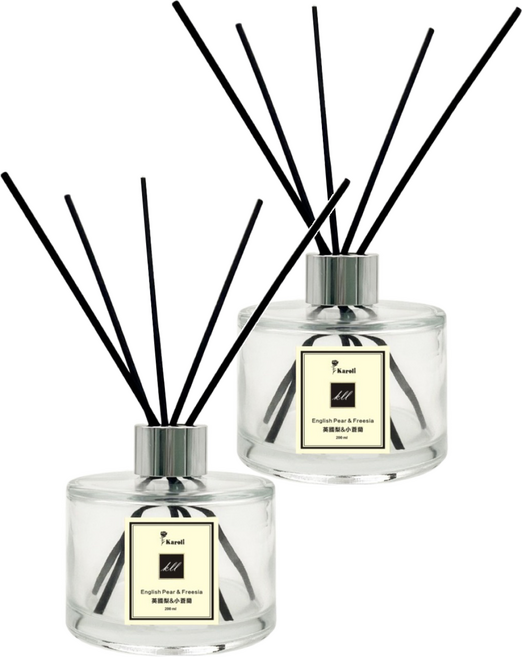 Karoli 卡蘿萊 經典璀璨香氛擴香瓶, 英國梨&小蒼蘭, 200ml, 2件