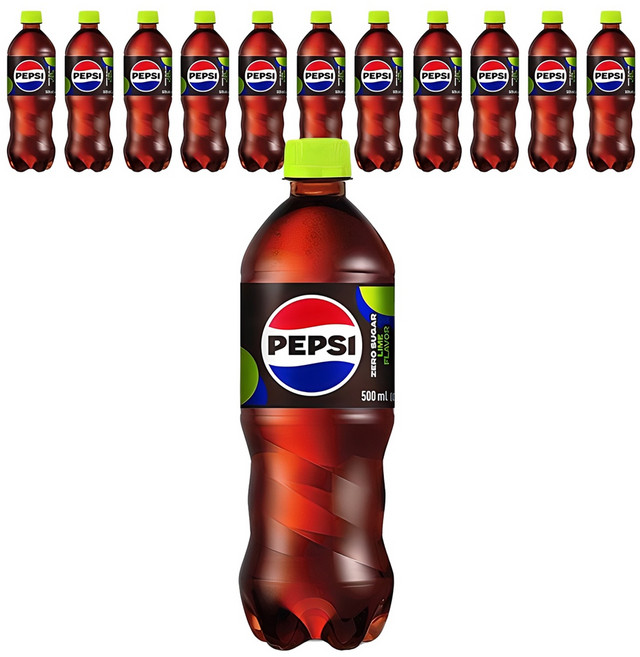 펩시 제로슈거 라임향, 500ml, 12개