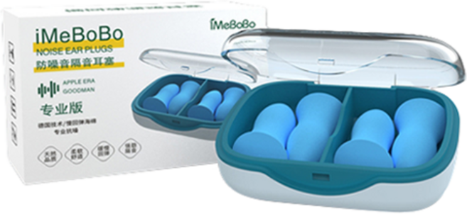 아이미보보 스카위즈 실용 이어플러그 블루, 1개, 4개입