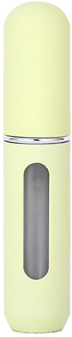 플라카 휴대용 파스텔 향수 공병 5ml, 옐로우, 1개