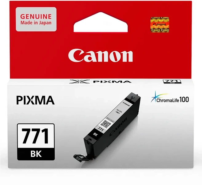 Canon 佳能 原廠正品墨水匣 CLI-771, 黑色, 1個