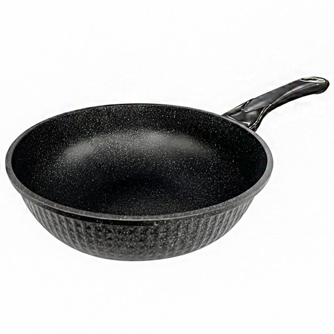 PLUS PERFECT 理想 韓國石墨烯IH不沾炒鍋無蓋 SJ-0530030-1, 30cm, 1個