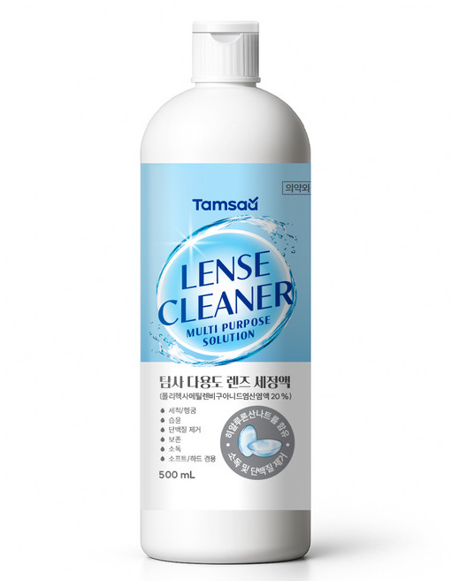 탐사 다용도 렌즈 세정액, 1개, 500ml