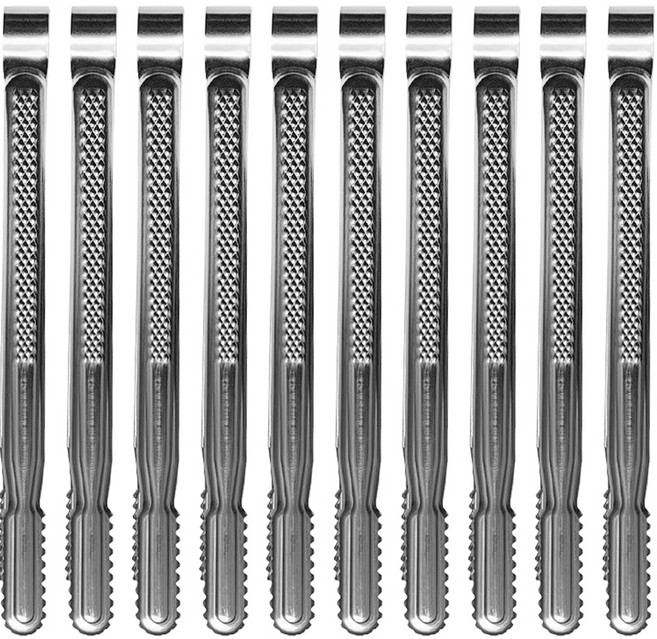 벅칼 스테인레스 주방 악어 집게 20 x 270 mm, 10개