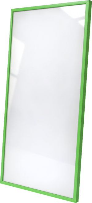 HUNDRED PICTURES 百耘圖 ALF-510 510P鋁框, 淺綠色, 1個