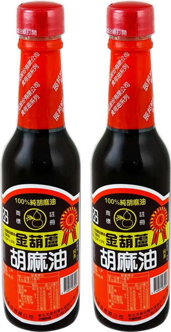 金葫蘆 胡麻油, 220ml, 2瓶