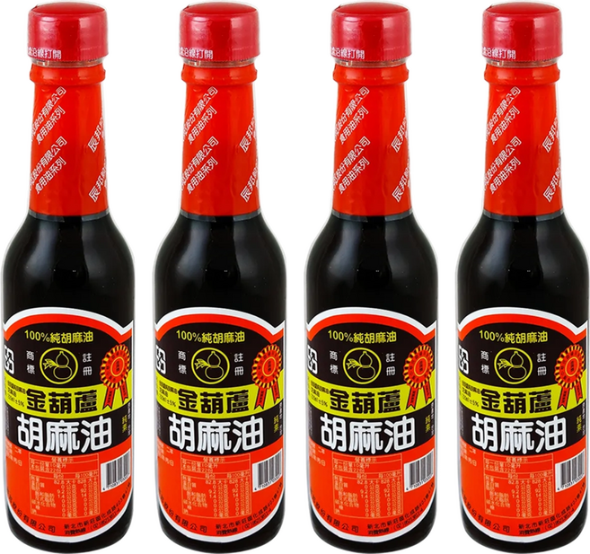 金葫蘆 胡麻油, 220ml, 4瓶