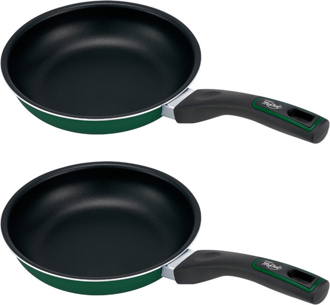 마이셰프 인덕션 도루코 퓨어 라이트 애쉬그린 IH 프라이팬, 20cm, 2개