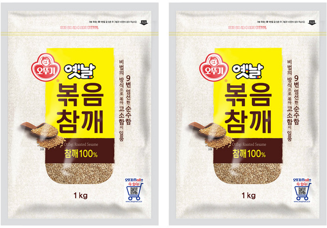 오뚜기 옛날 볶음참깨, 1kg, 2개