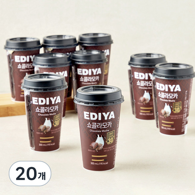 이디야 쇼콜라 모카, 20개, 300ml