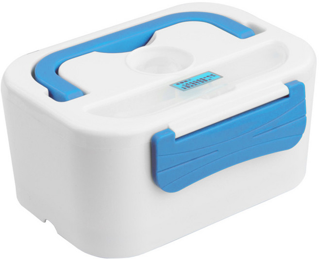 通寶 插電式保溫便當飯盒, 藍色, 1個