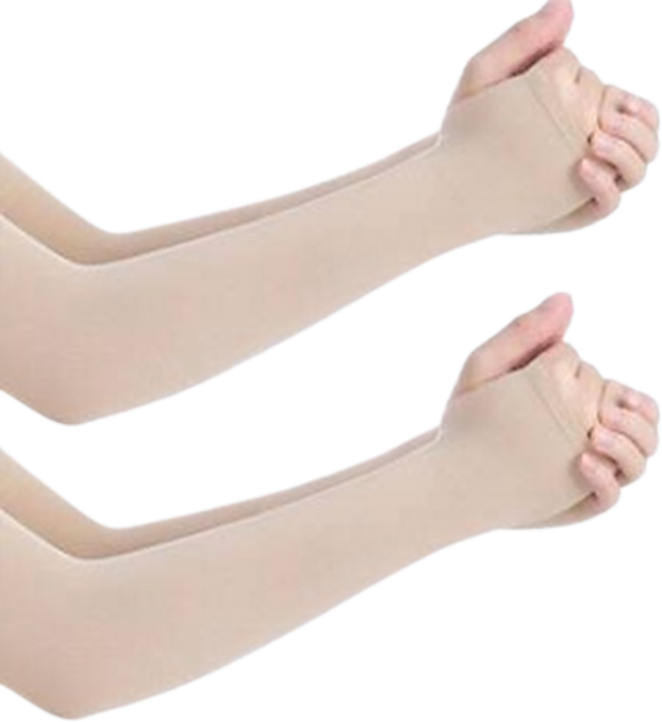 신고온 여성용 자외선 차단 쿨토시 손등형 2p x 2 세트