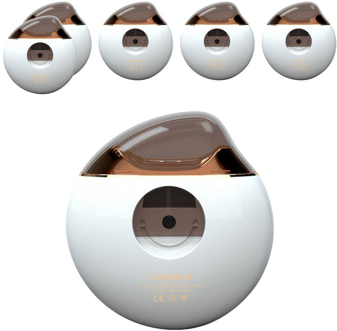 LIMEIJIAN 電動指甲修剪磨甲機 一般款, 6個, 白色