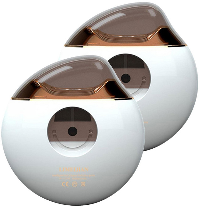 LIMEIJIAN 電動指甲修剪磨甲機 一般款, 2個, 白色