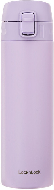 락앤락 뉴 이지 버튼 텀블러, 바이올렛, 500ml, 1개