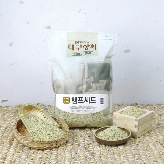 대구상회 햄프씨드, 500g, 1개 - 쿠팡