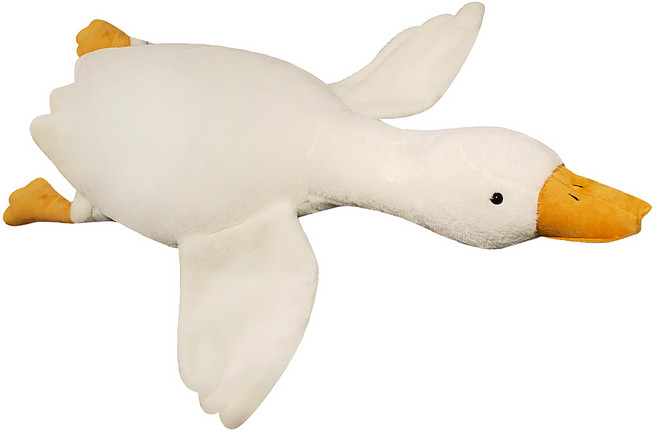 葉子小舖 大白鵝抱枕 聚酯纖維填充物, 大白鵝