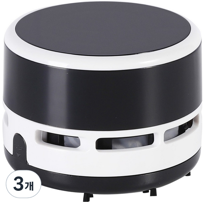 스토리빙 프리미엄 지우개 청소기, 블랙, 3개