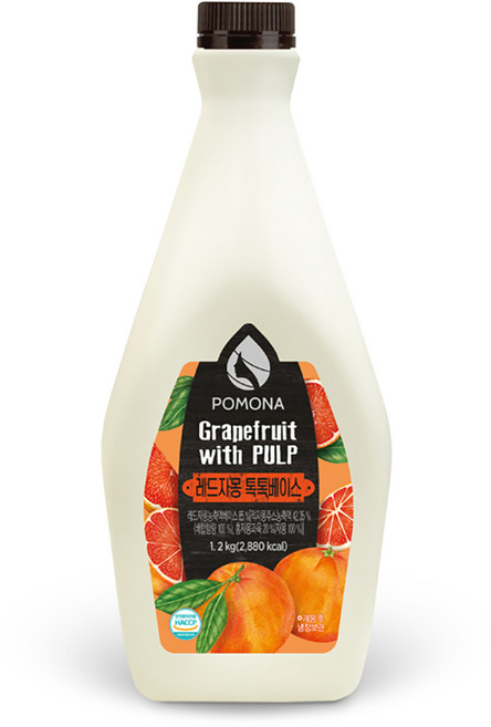 포모나 레드자몽톡톡베이스, 1.2kg, 1개