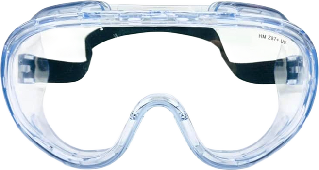 ACEST 愛賽適特 護目鏡, 透明藍色, 1個